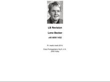 Lene Eiberg Becker