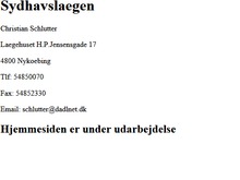 Læge Christian Schlütter